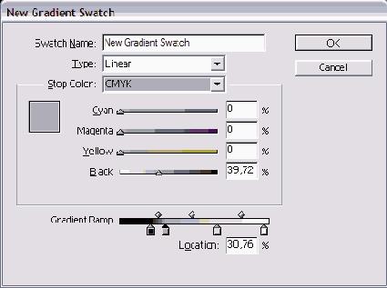    New Gradient Swatch      